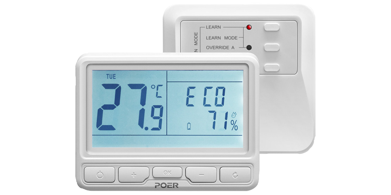 POER PTC10+PTR16 Wireless thermostat