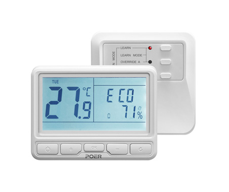 POER PTC10+PTR10 Wireless Thermostat